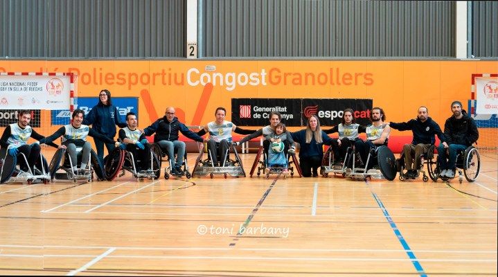 rugby granollers silla ruedas